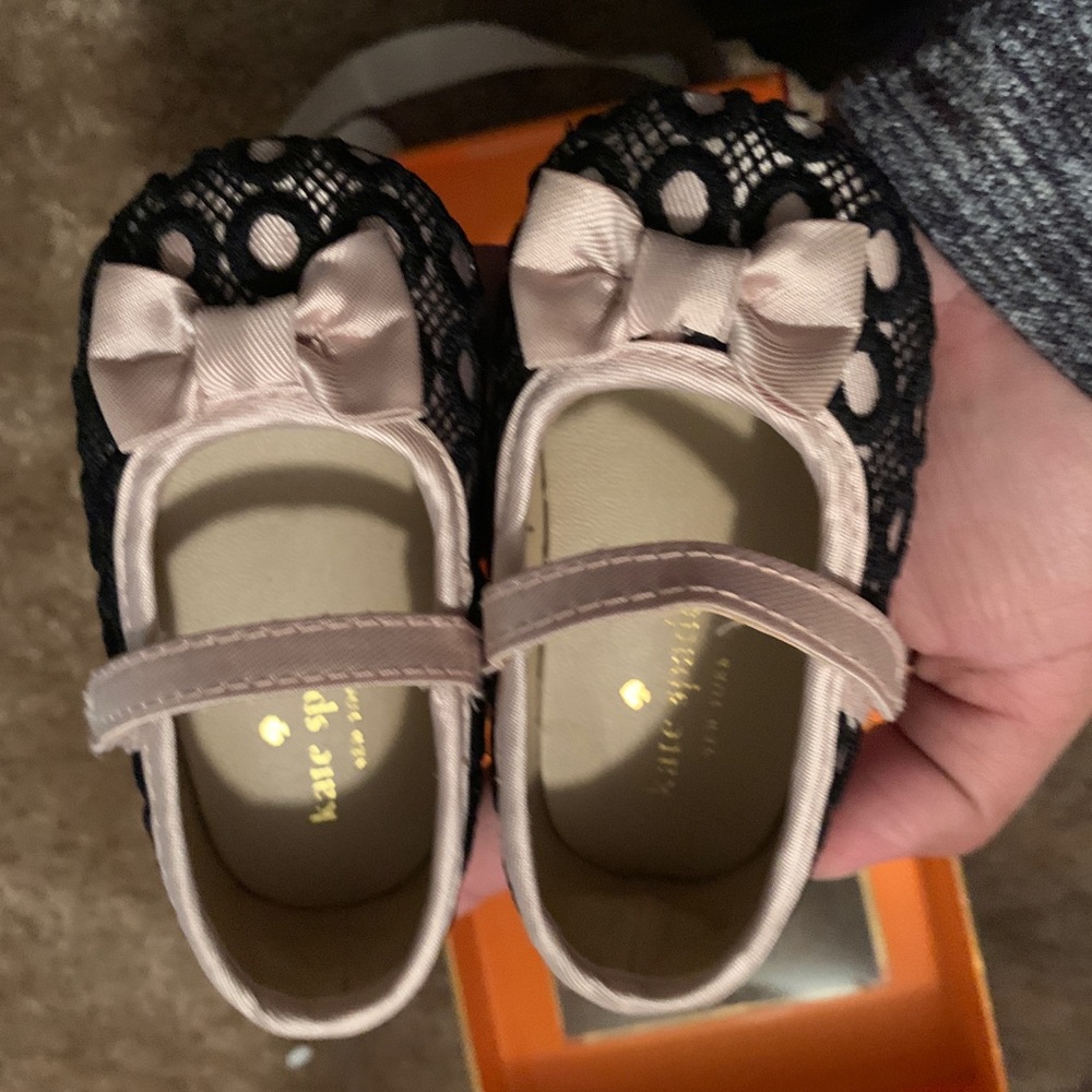 Kate spade balck and tea pink size 2 nwt
